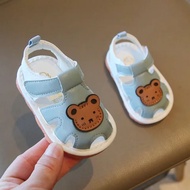 Boys' sandals with a squeaky sound, girls' sandals aged 1-2 years,/ baby shoes with a squeaky sound,