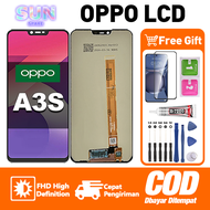 Ori LCD OPPO A3s Original asli hp Touchscreen Mencegah Layar Meledak FHD Kualitas Terbaik Murah