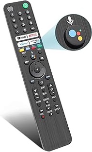 New Replacement Sony TV Remote for Sony TVs and Bravia TVs with Voice Command. for All Sony XR/XBR/KD Series 4K LED OLED Google/Android Smart TVs. 1-Year Full Warranty.