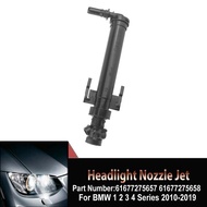 Front Headlight Washer Jet Nozzle For BMW F20 F21 F30 F34 118i 125i 320i 325i 335i 61677275657(LH)& 