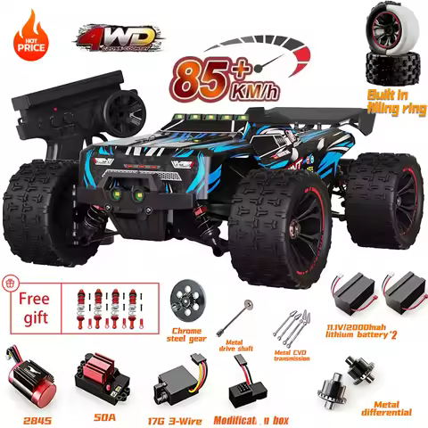 SG116MAX SCY9522 1:16 High Speed Drift Racing 80KM/H Brushless Motor 4WD 9522PRO 50KM/H RC Car Off R