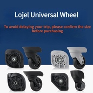 【In stock】1 Pair Applicable to Lojel luggage wheel Original Universal Wheel Replacement Luggage Wheels DJBA