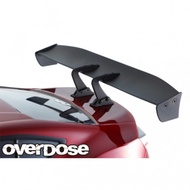 OVERDOSE VOLTEX GT TYPE-7 REAR WING SET BLACK FOR 1/10 RC TOURING DRIFT BODY