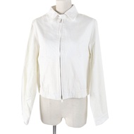 Excellent condition MADISONBLUE 2023SS Compact Drizzler White Denim/Cotton Jacket (MB231-1002), Size