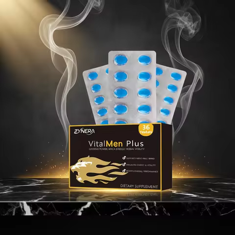 Male Endurance Supplement with Maca Ashwagandha Blue Pills 36 Tablets Stamina,Promotes Size