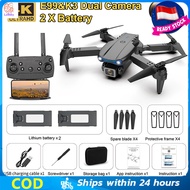 NEW Smart RC Drone E68/E88/E99 Pro 4k HD Camera Shoot Original Drone Kamera Jarak Jauh Indoor Outdoo