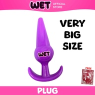 [ PLUG ] WET STORE Super Big Size Ball Anus Plug Silicone Vibrate Butt Plug Prostate Massager Vibrator for Men Woman Adult Sex Toy Sensual Toy