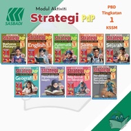 Buku Latihan Modul Aktiviti STRATEGI PdP 2024 Tingkatan 1 - B.Melayu/Eng/Mate/Sains/Sej/Geo/Islam/RBT/Moral [Sasbadi]