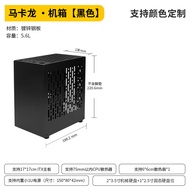 Compact Mini ITX Computer Case White Desktop PC Case 3 Drive Bay Small Size Server Case Steel Materi