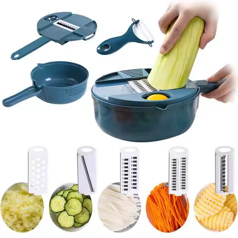 1Piece Vegetable Cutter Manually Cut Shred Grater Salad Chopper Carrots Potatoes For Convenience Kit
