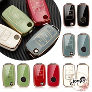 JONY Remote Key  Protector  Skin Key Fob Cover for Volkswagen VW POLO