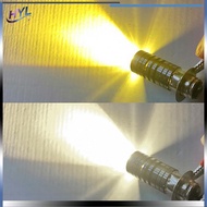 [EWY] 12V Dual Color Headlight Bulbs P15D H6 PX15D LED Motorcycle Headlight H6 Scooter PH