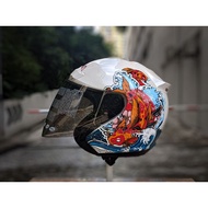 ZEUS HELMET GJ-609 (come with smoke visor)