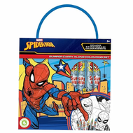 蜘蛛俠 - Spiderman 蜘蛛俠 Bumper Carry Along Colouring Set｜Crayon | 兒童小禮物 | 填色本 | 訓練專注力 | 平行進口