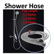 Stainless Steel Bathroom Bath Shower Hose Pipe Shower Pipe Flexible Bidet Hose Paip Mandi Air Pipe