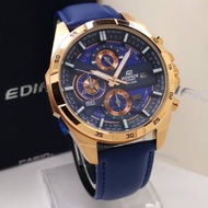 Casio edifice original quartz analog watch for men's/jam tangan Lelaki battery Watche