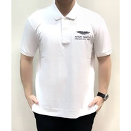 Aston Martin Racing F1 Team Polo Shirt for Men – Classic Fit Motorsport Fanwear Short Sleeve Top