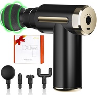 Massage Gun,Massage Gun Deep Tissue for Pain Relief with 4 Massage Heads & 6 Speeds, Birthday Gifts