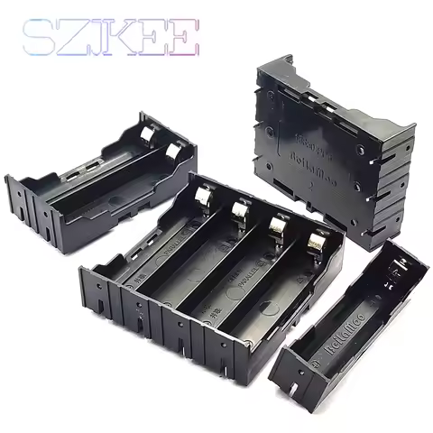 18650 Battery Case 18650 Battery Holder 18650 Battery Box For 18650 Rechargeable Battery Series Conn