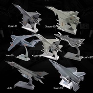 1:100 scale alloy aircraft model J-8 J-11 J-16 J-20 J-35 J-15 Y-20