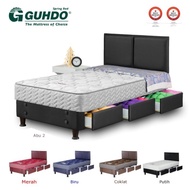 TERLARIS Guhdo Set Springbed Drawer Bed New Prima