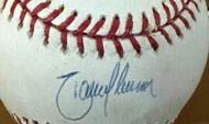  Randy Johnson 蘭迪強森 MLB+TRISTAR大聯盟比賽球 簽名球一顆9000元  美國大聯盟名人堂