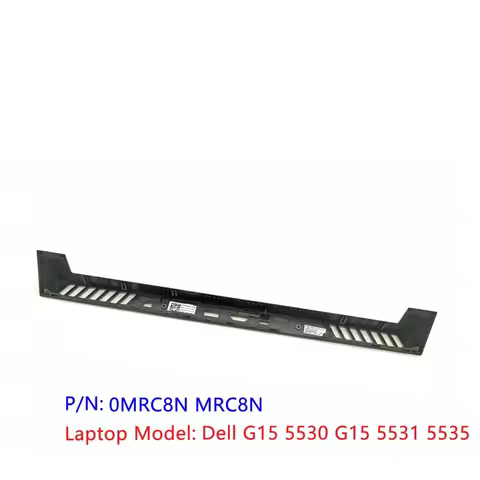 Black original new for Dell G15 5530 G15 5531 5535 LCD hinge cover heatsink air outlet 0mrc8n mrc8n