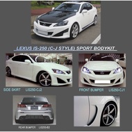 Lexus is250 is 250 350 CJ Style Bodykit body kit front side rear Bumper skirt lip fender spoiler 200