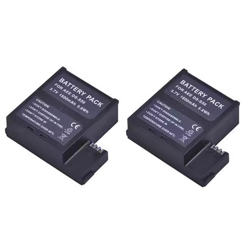 PowerTrust 1500mAh DS-S50 DSS50 S50 Replacement Battery Accu for AEE D33 S50 S51 S60 S71 S70 Camera