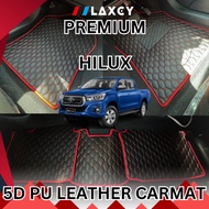 Toyota Hilux Vigo/Revo Rogue LAXEY Carpet & 5D Carpet / Floor Mat  1 set