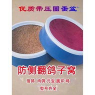 Sarang burung merpati dengan cincin plastik putih anti-jatuh, sarang burung merpati murah, bekalan b