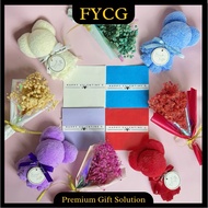 【SG Stock】Valentine’s day Gift Anniversary Gift Birthday Gift Dried Preserved Flower Teddy Bear Gift