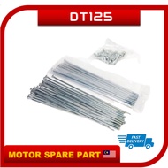 YAMAHA DT125 FRONT SPOKE / REAR SPOKE NIPPLES LIDI RIM RIMS RANTING SPOKE DEPAN BELAKANG DT-125 DT 1
