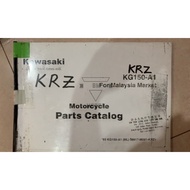 kawasaki krz book part catalogue