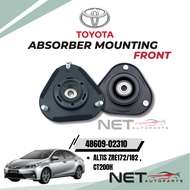 TOYOTA ALTIS ZRE172/182 , CT200H ABSORBER MOUNTING FRONT (48609-02310)