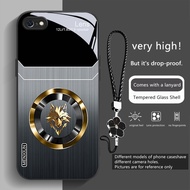 TEMU Phone Case: Golden Wolf For Iphone 8 Plus/8/7 Plus/7/6s Plus/6s/6 Plus/6/se2/se3 Tempered Glass