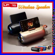 Speaker LP-V6 Wireless Speaker Bluetooth Super Good Bass 8WX2 Speaker TF Card USB Drive For Phone La