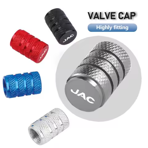4PCS Car Wheel Tire Valve Cap Cover Airdust Waterproof For JAC J3 J2 S5 A5 J5 J6 J4 S2 T8 RF8 M3 M4 
