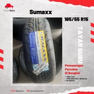 Sumaxx 185/55R15 Tayar Baru (Installation) 185 55 15 New Tyre Tire TayarGuru Pasang Kereta Wheel Rim Car