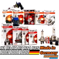 Made In Germany OSRAM 12V Halogen Bulb H1 H3 H4 H7 H11 H15 9005 9006 9012 HS1