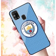 Ốp Lưng SAMSUNG GALAXY M21 M30S M31 mặt kính cường lực cao cấp In hình Câu Lạc Bộ Bóng Đá