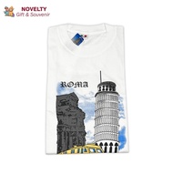 Italian t-shirt Souvenir / Colosseo Roma t-shirt from Italy