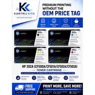 HP 202A TONER CARTRIDGE / CF500A / CF501A / CF502A / CF503A COLOUR TONER CARTRIDGE