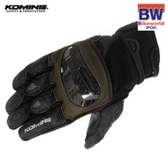 KOMINE GK-1933 LEATHER MESH GUREN GLOVE ORIGINAL [BikeWorld IPOH]