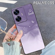 HP Latest REALME C55 Case 2025 Cute Aesthetic Motif | Cool Case - Protective Softcase REALME C55hp -