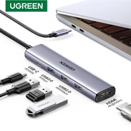 AShop USB Hub Type C 5in1 USB Type C USB 3.0 USB 2.0 HDMI 4K