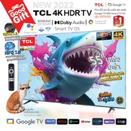 NEW TCL 2024 4K Premium Google TV 55 นิ้ว (รุ่น 55V6B) Edgeless Design - Google Assistant & Netflix 