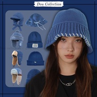Unisex Knitted Wool Hat, Cool Blue Tone Wool Hat INTERNATIONAL GIFT FOR WOMEN October 20 2026 - Code
