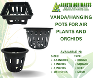 HARD ROUND POT FOR CATTLEYA PLANT POTS FOR AIR PLANTS  FERNS  ORCHIDS AND HANGING PLANTS MURANG MESH POTS BIG WITH BEST QUALITY GUARANTEED