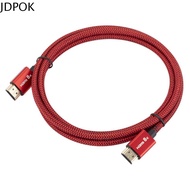 JDPOK 4K 120Hz ครับ สำหรับกล่องทีวี RTX 3080 ตัวแปลง HDMI สายดิจิตอล 8K 60Hz ความเร็วสูงเป็นพิเศษ สา